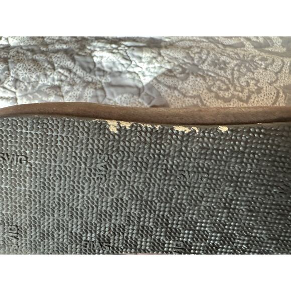 Armstreet Medieval Viking Leather Brown Boot Embossed Shoes Sz 3 Women READ - Picture 14 of 14